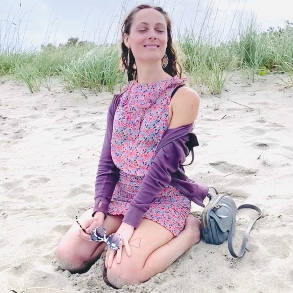 Free People 100% cotton FLORAL Dress - Picture 2 of 15